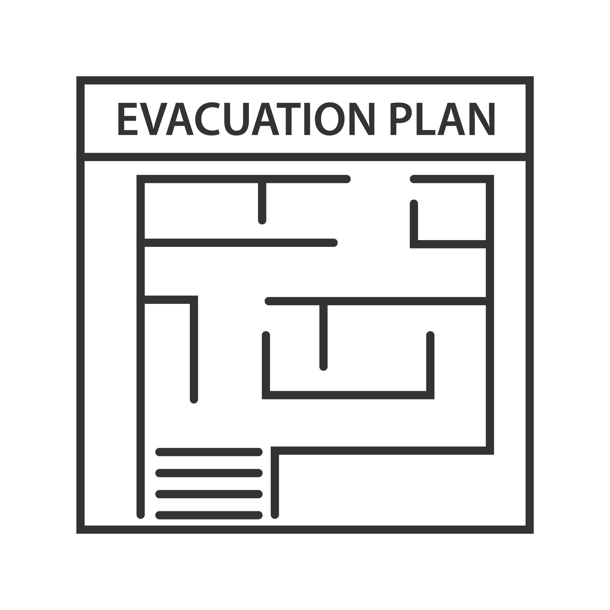 Piano di evacuazione emergenza evacuazione - Corsi sicurezza Tini